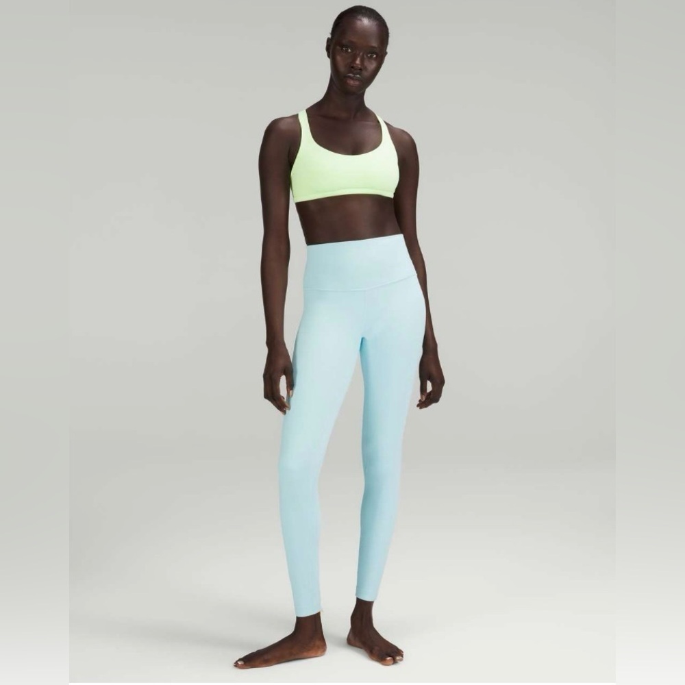 Lululemon 2022 Align High-Rise Pant 28" Icing Blue 12 - Yoga Gym Activewear